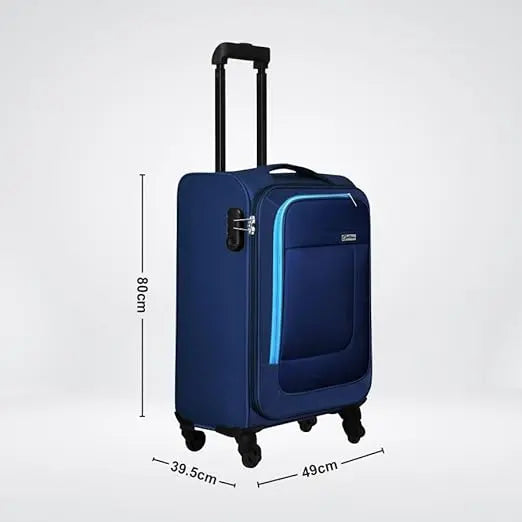 OPTIMA Prion Softside Expandable Roller Luggage (28 inch Colour -Blue) optima-bags