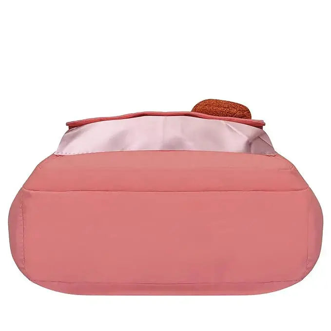 clouds love Backpacks 15.6 Inch College Cute Bookbag Anti Theft Women Casual School backpack for Unisex(Peach) Optima