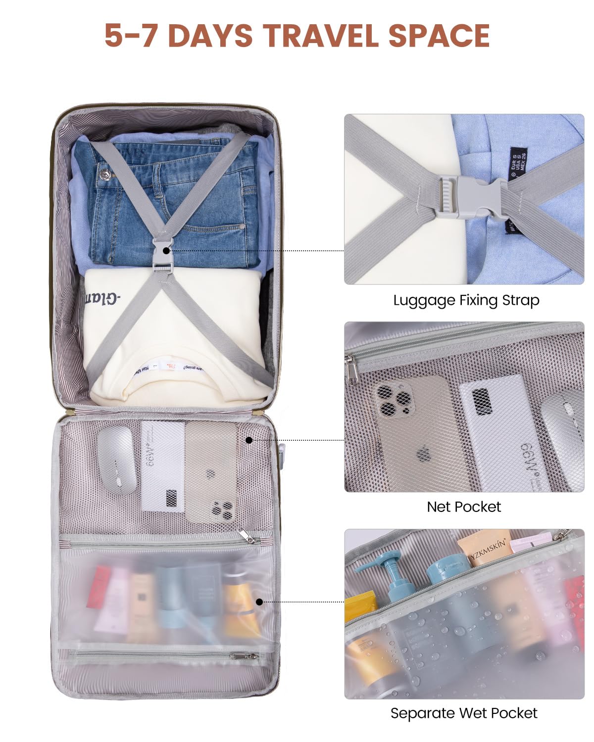 Optima Premium Travel Backpack - Large, Versatile Carry-On Essentials