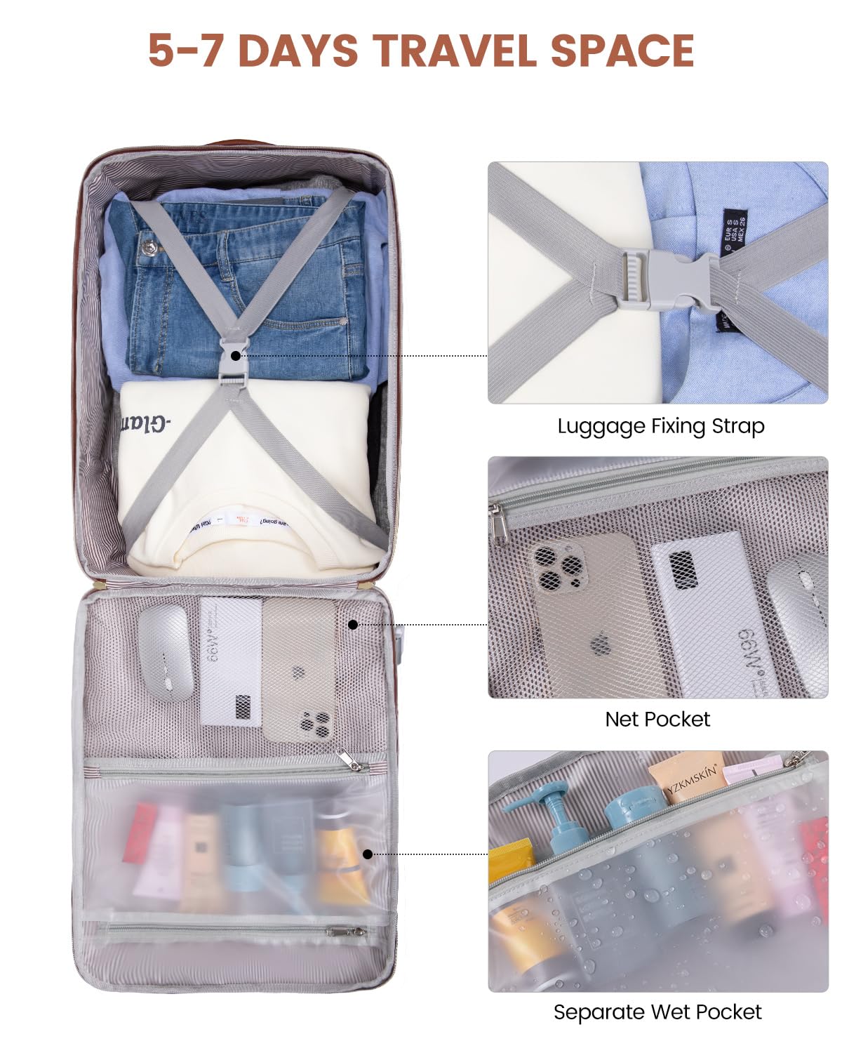 Optima Premium Travel Backpack - Large, Versatile Carry-On Essentials