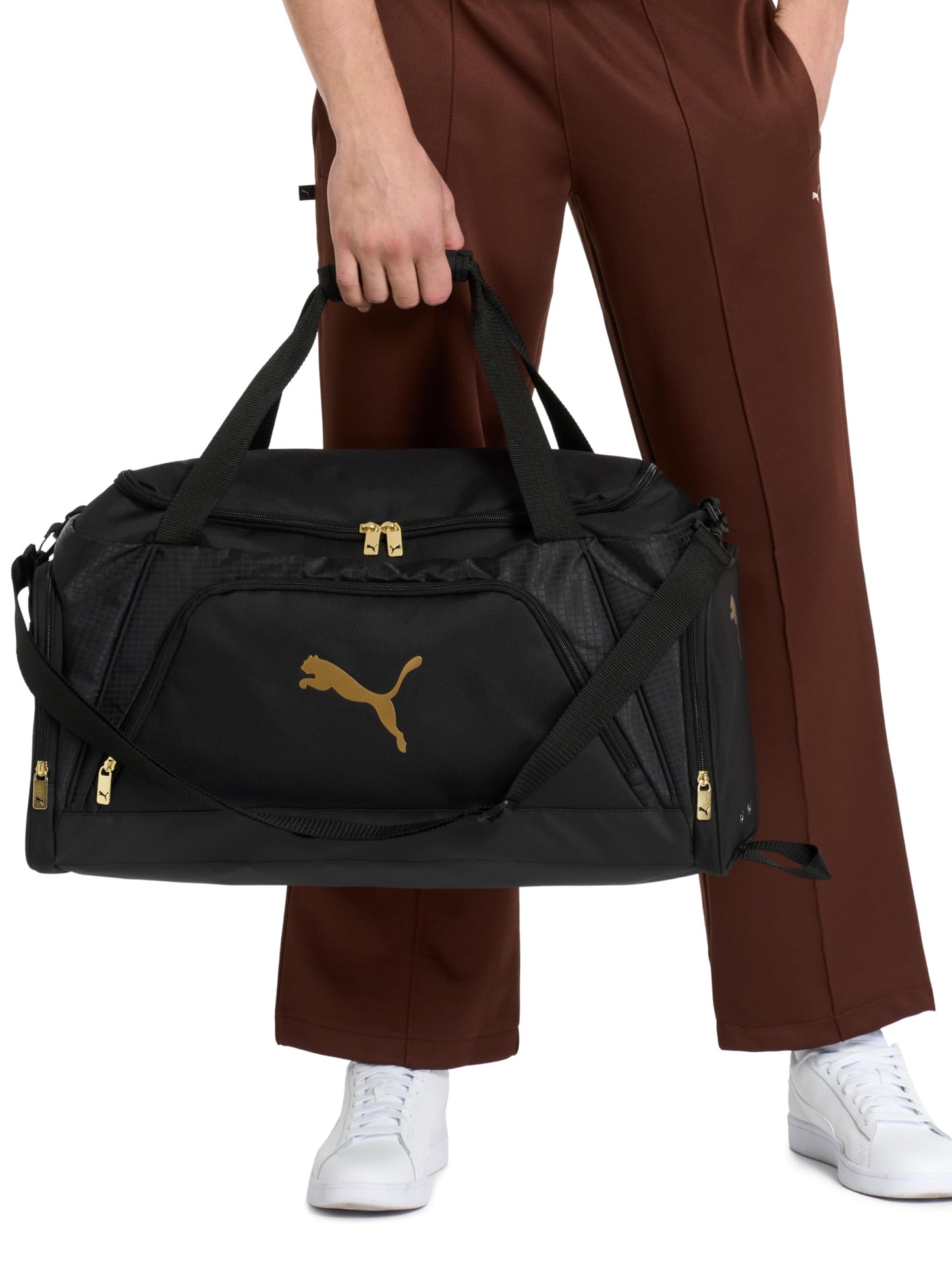Optima Premium Black Duffel Bag - Versatile Travel Companion