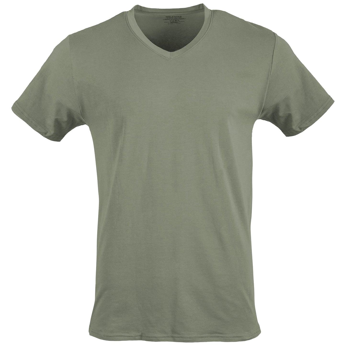 Optima Gildan Men's Assorted V-Neck T-Shirts Multipack, Black (12-p