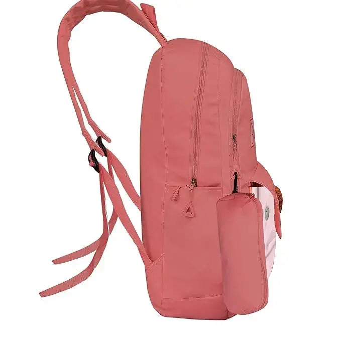 clouds love Backpacks 15.6 Inch College Cute Bookbag Anti Theft Women Casual School backpack for Unisex(Pink) optima-bags