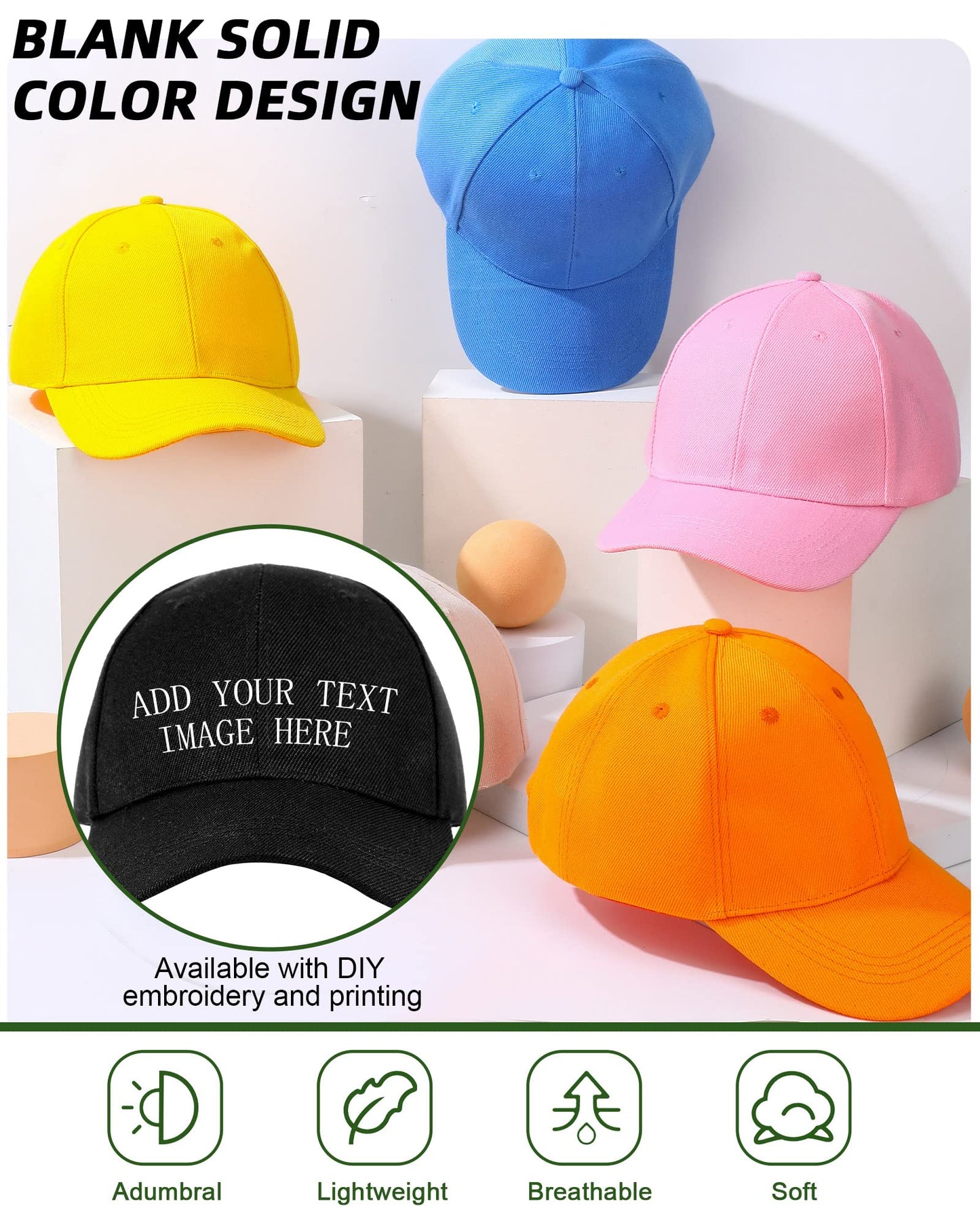 Optima Camouflage Baseball Cap - Adjustable Unisex Fit