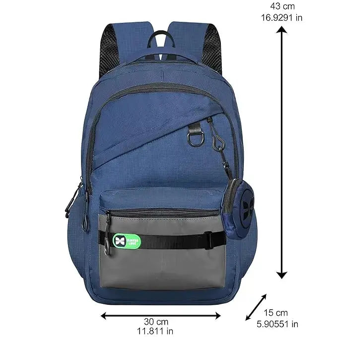 Clouds Love Stylish & Trendy Water Resistant High Storage School Collage Travel Backpack(Blue) Bag for Boys & Girls optima-bags