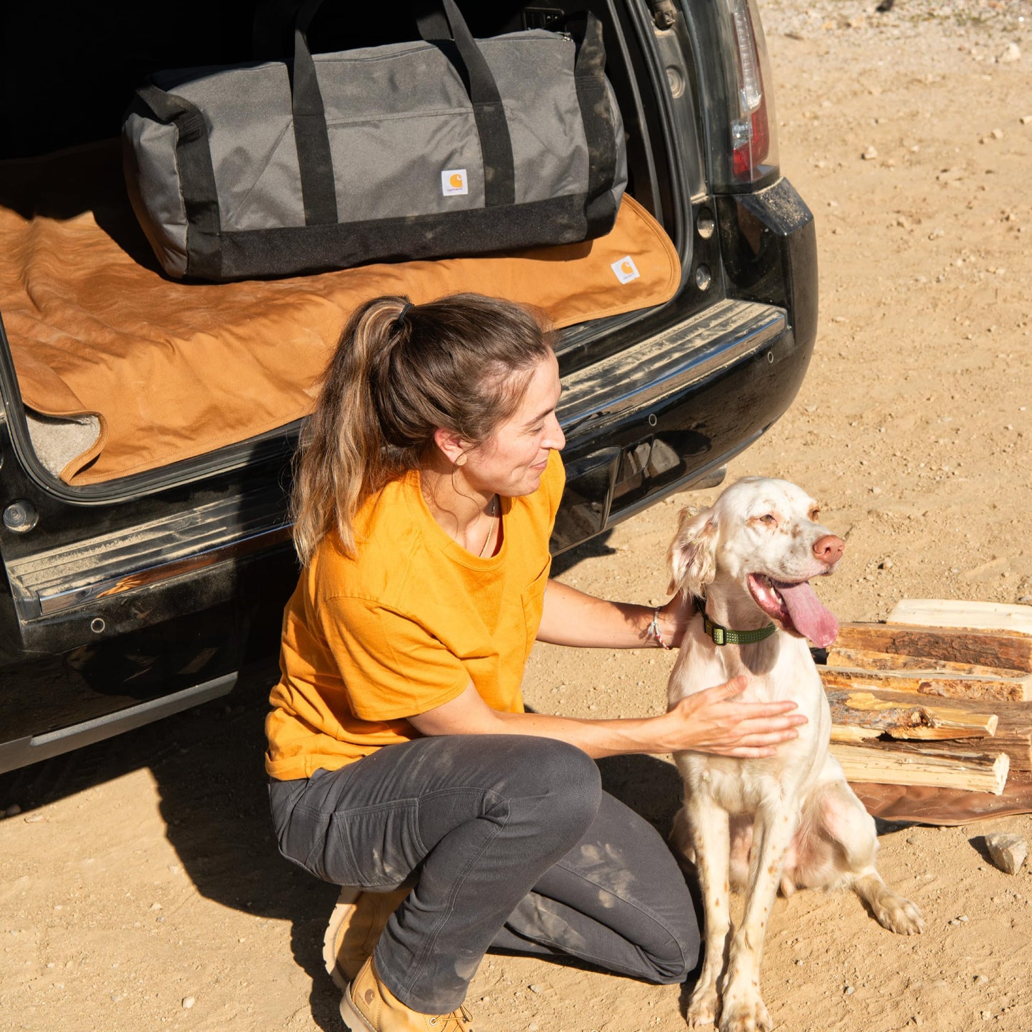 Optima Heavy-Duty 60L Water-Resistant Duffel Bag for Travel & Gym