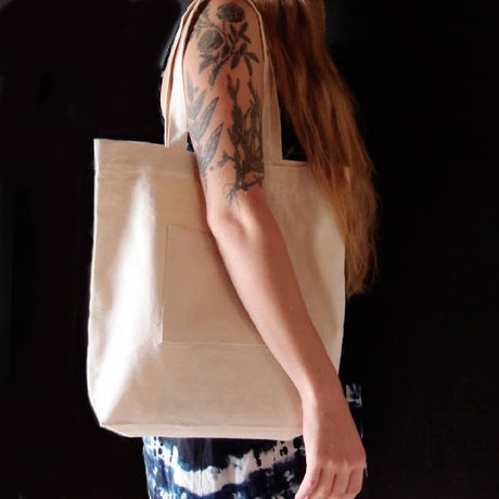 Soft relaxed Washed Canvas Tote Bag Optima
