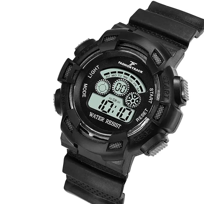 Fashion Track Analogue Digital Quartz Movement Wrist Watch for Man & Women Dial Men's Watch Pack of -7(Combo ) Optima