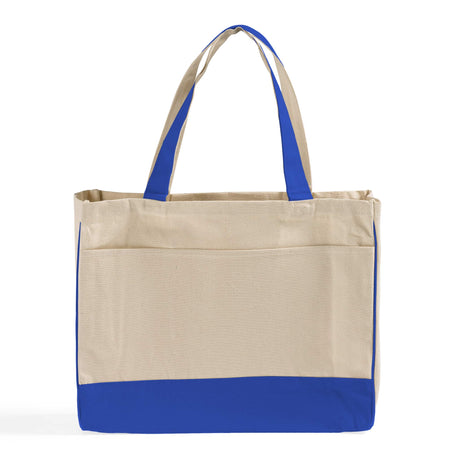 Fancy Tote Bags Canvas with Inside Zipper Pocket Optima