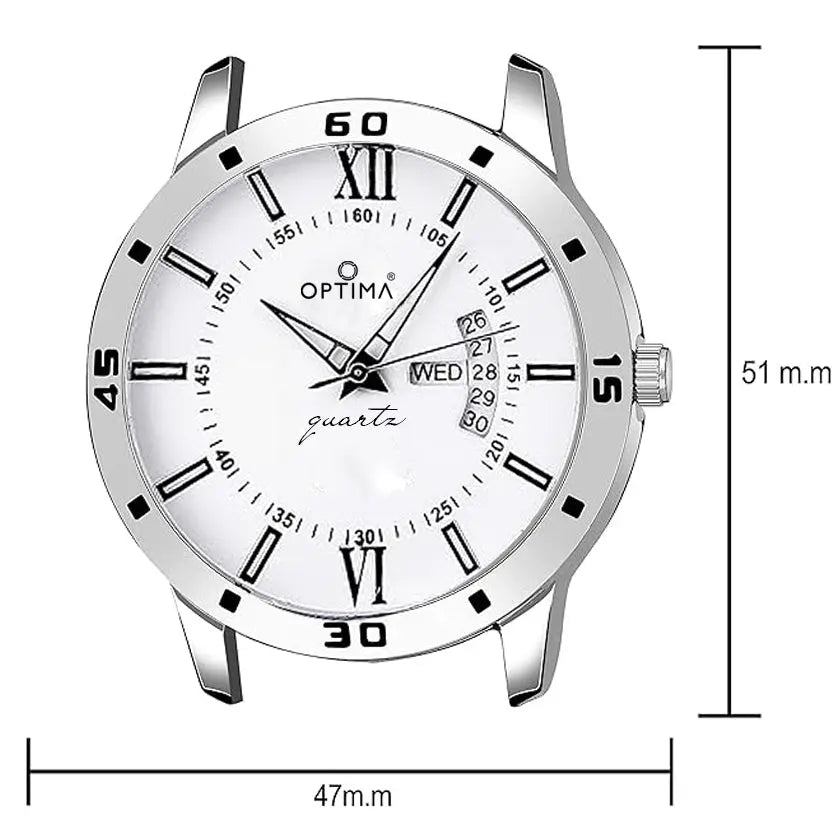 TRENDING DAY & DATE FUNCTIONING Analog Watch - For Men OMD-615 Optima