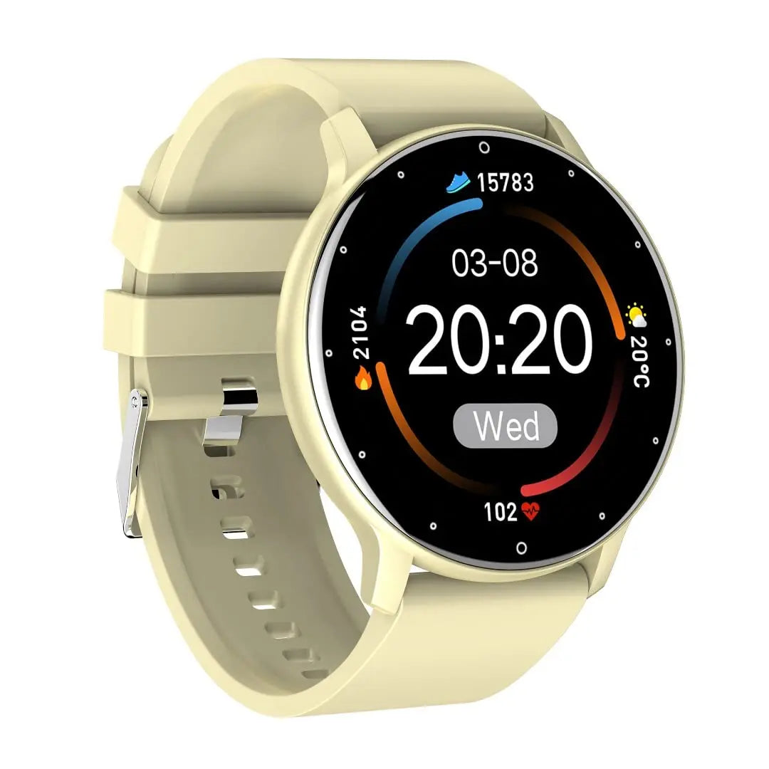 OPTIMA Pulse Smart Watch 1.3",120+ Sports Modes, 240*240 PX High Res with SpO2, Heart Rate Monitoring & IP67 Rating Optima