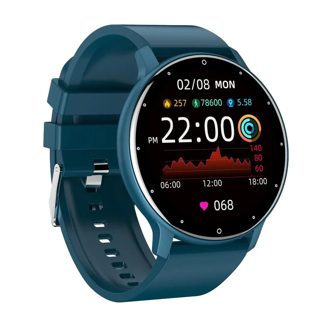 OPTIMA Pulse Smart Watch 1.3",120+ Sports Modes, 240*240 PX High Res with SpO2, Heart Rate Monitoring & IP67 Rating Optima