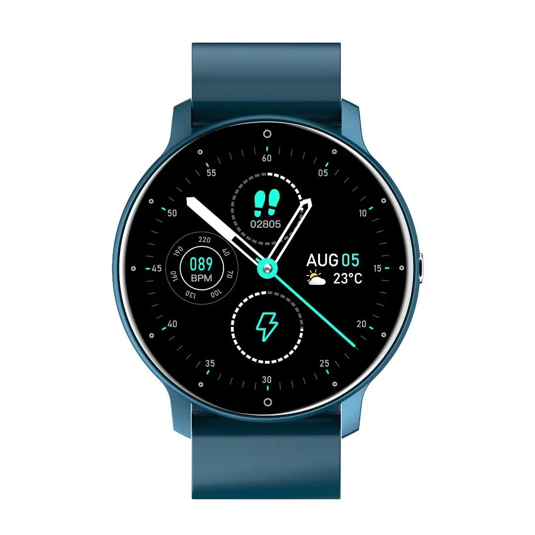 OPTIMA Pulse Smart Watch 1.3",120+ Sports Modes, 240*240 PX High Res with SpO2, Heart Rate Monitoring & IP67 Rating Optima