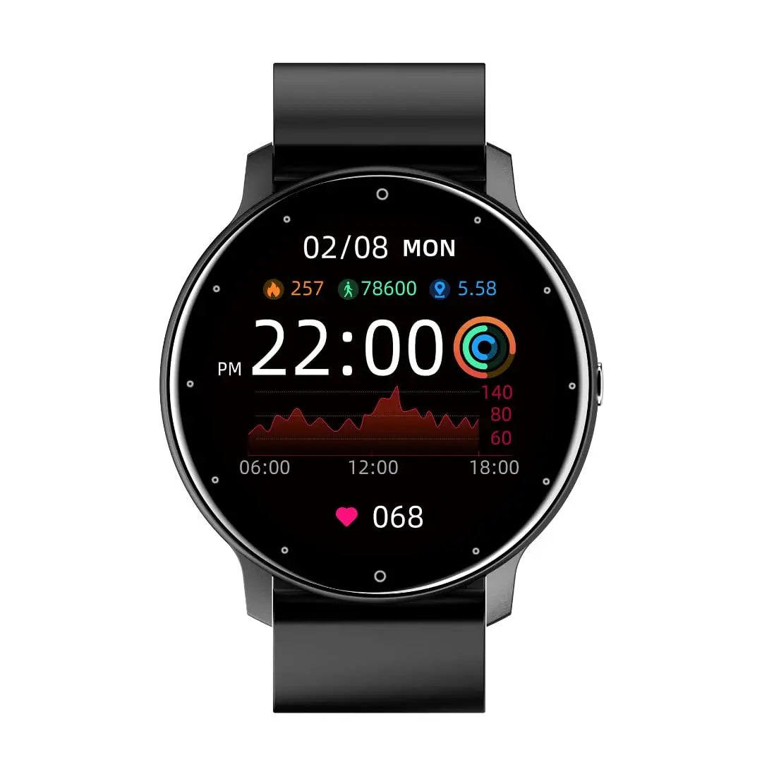 OPTIMA Pulse Smart Watch 1.3",120+ Sports Modes, 240*240 PX High Res with SpO2, Heart Rate Monitoring & IP67 Rating Optima