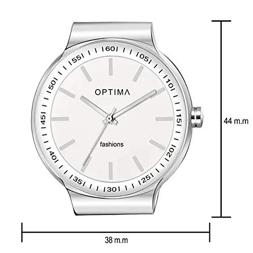 Analogue Quartz Watches Optima Watch Men's Water Resistant Analogue Quartz Watches Men