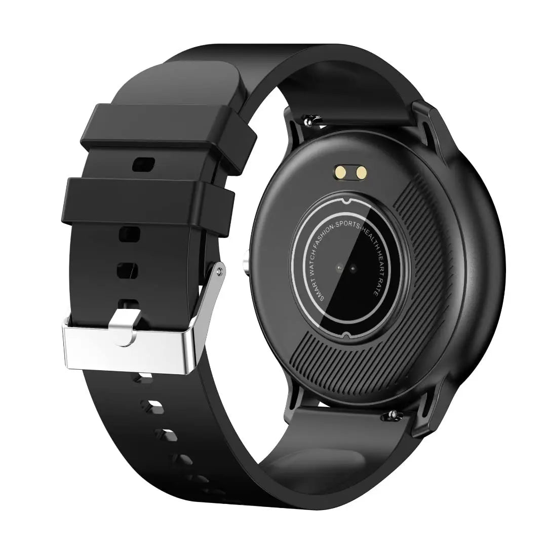 OPTIMA Pulse Smart Watch 1.3",120+ Sports Modes, 240*240 PX High Res with SpO2, Heart Rate Monitoring & IP67 Rating Optima