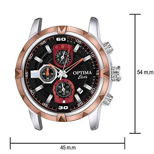 Chronograph Design Analog Watch - for Men optima-bags