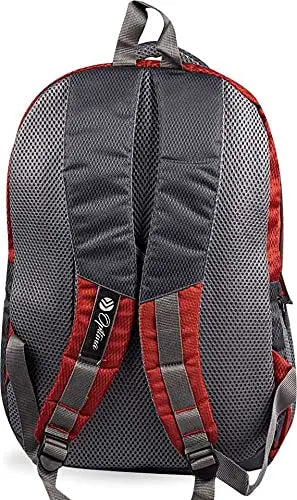 OPTIMA Unisex Polyester School Bags Waterproof Hiking Backpack Cool Sports Backpack Laptop Rucksack School Backpack (Blue) (Green) optima-bags