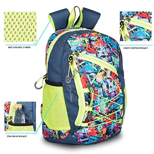 OPTIMA Waterproof Neoprene design Blue Waterproof Kid's School Bag optima-bags