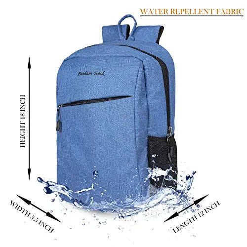 Fashion Track 15.6 inch Backpack (Blue) optima-bags