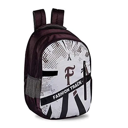 FASHION TRACK Polyester 15.6-inch  Backpack Optima (Purple) optima-bags