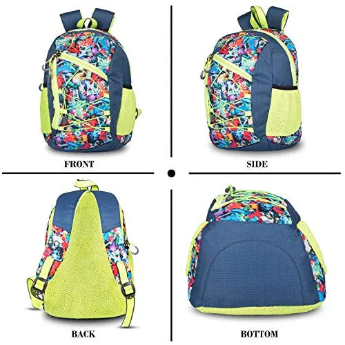 OPTIMA Waterproof Neoprene design Blue Waterproof Kid's School Bag optima-bags