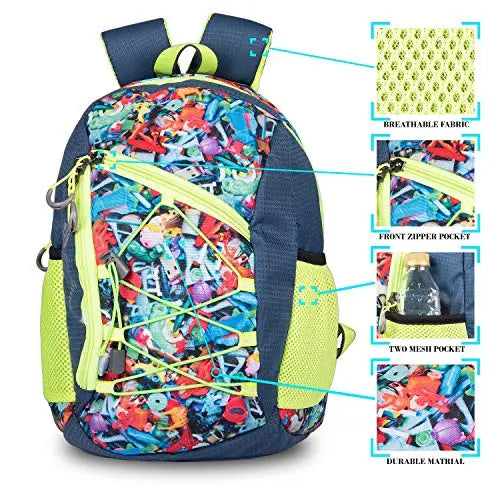 OPTIMA Waterproof Neoprene design Blue Waterproof Kid's School Bag optima-bags