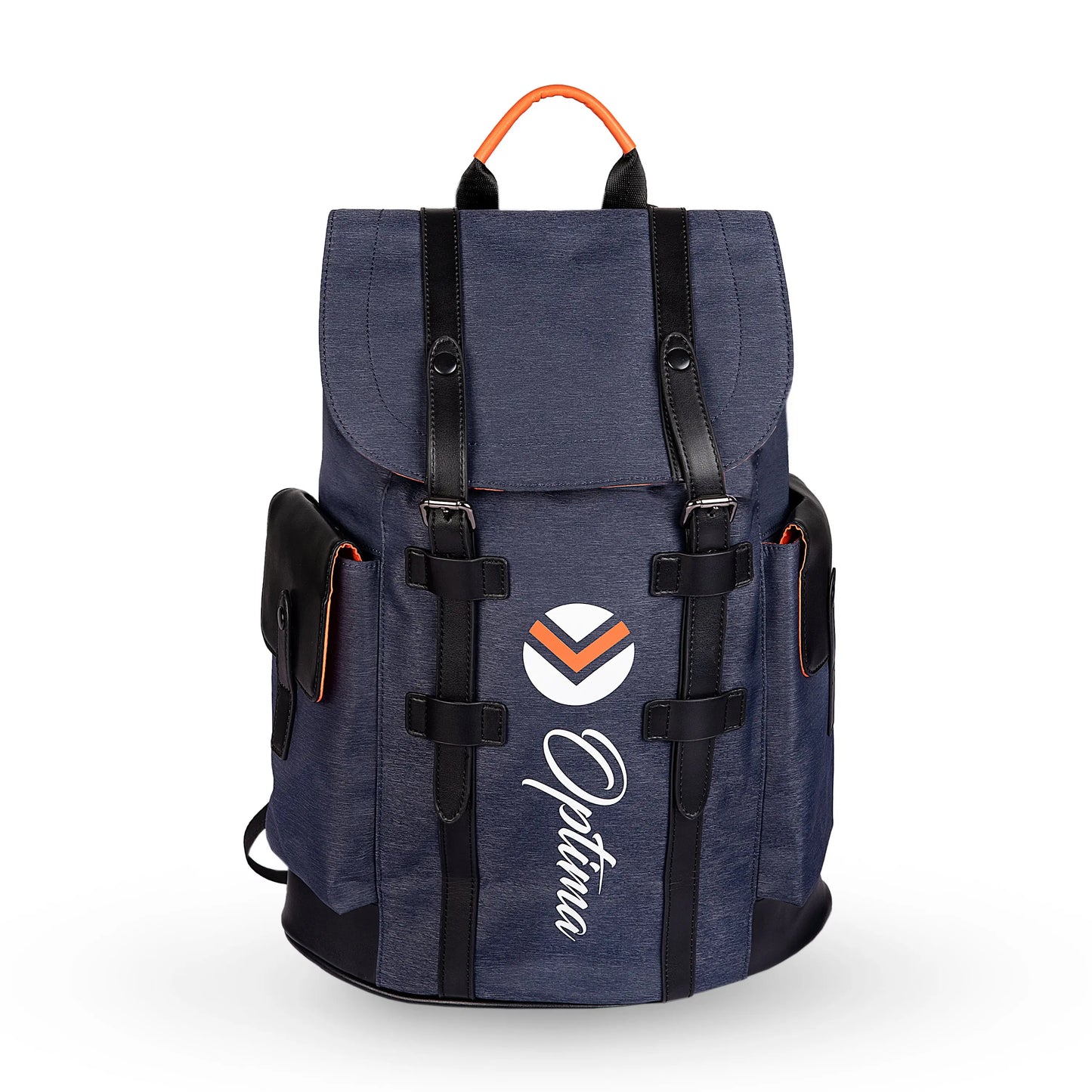 Carter Bag With Usb And Aux Port Backpack (Navy Blue) (OPT-N-041) optima-bags