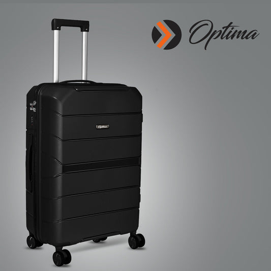 "Unveiling the Naagin-Friendly Optima Check-in Luggage: Sturdy, Lightweight and Secure!"