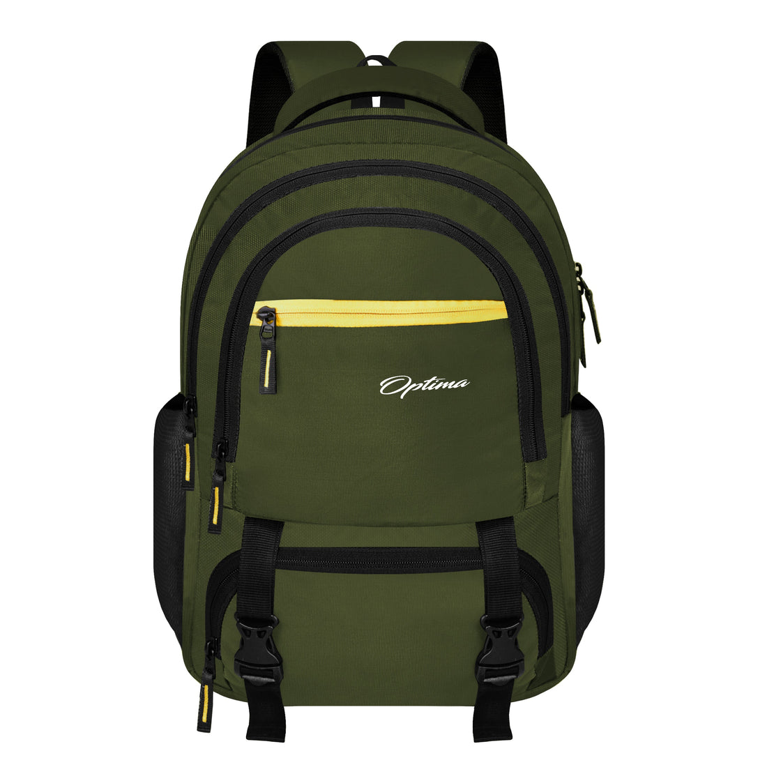 "Ultimate Travel Companion: Optima Casual Backpack 28L in Green - Netherlands Delight!"