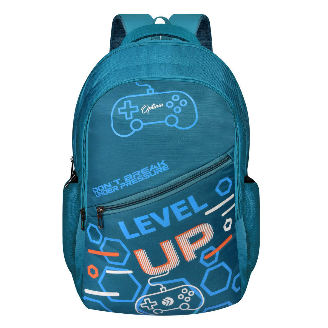 "Bitcoin-friendly Optima College Backpack - Stylish, Comfortable, and Organized!"