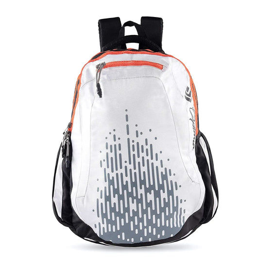 "Top-Rated Belize Series White Laptop Backpack: Your Volleyball Game Essential!"