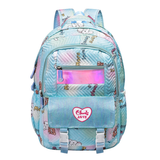 "England Cricket Team-Inspired Cute College Bookbag for Teen School Girls"