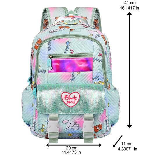 "Koala-Inspired Cute Bookbag: College Anti-Theft Backpack for Teens"