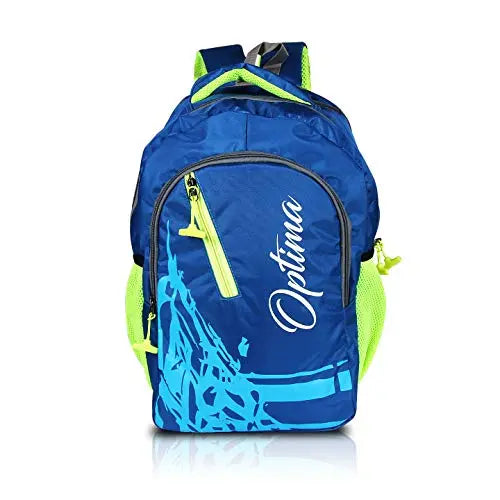 "Ultimate OPTIMA Men's and Women's India-Made Polyester Backpack: Your Stylish and Functional Companion!"