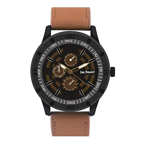 "Unlocking Your Fantasy Football Style: Jim Daniel Men's Chronograph Watch Review"