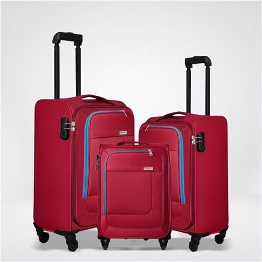 "Ultimate Travel Companion: OPTIMA Prion Softside Expandable Roller Luggage Set"