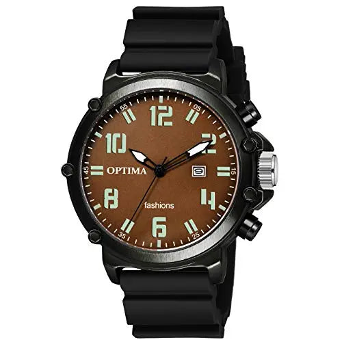 "Optima Analog Captain Cook Collection Watch: The Perfect Gift for South Asian Football Federation Fans"