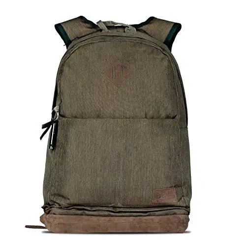 "Ultimate Optima Californication Series Brown/Black Laptop Backpack by Top Reusable Bag Manufacturer"