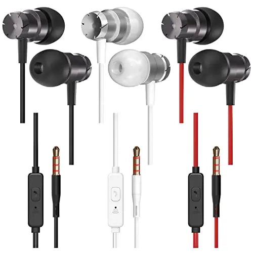 "Top Picks: Kota's Kirababy Wired In-Ear Earphone with Mic in Black, White, Red!"