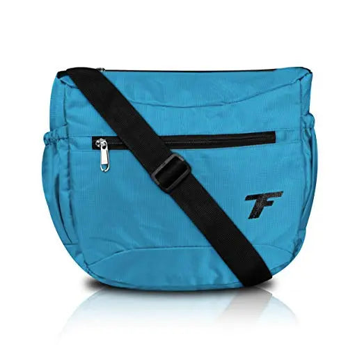 Stay-Fashionably-Prepared-with-Martial-Law-Ready-Fashion-Track-Blue-Polyester-Sling-Bag Optima Inc