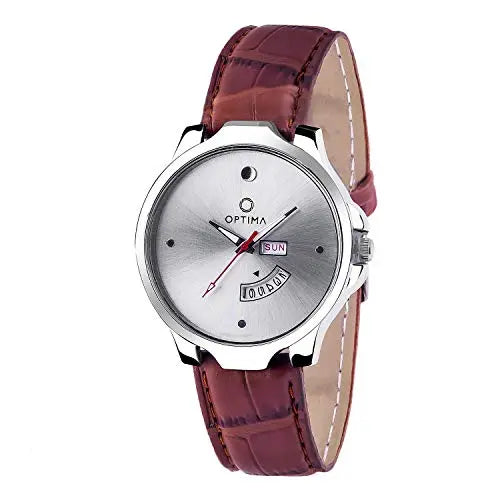 "Upgrade Your Style with OPTIMA Fashion Track Analogue Watch - Tirupati Trend"