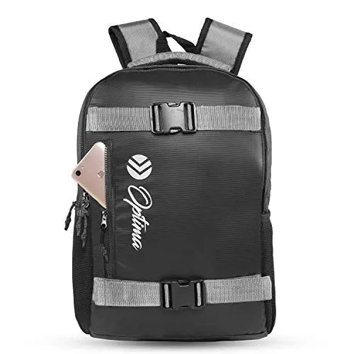 Ultimate-Travel-Laptop-Backpack-in-Black-Optima-Santa-Fe-Series-Nagpur-Edition Optima Inc