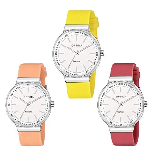 "Unlock Style Versatility with OPTIMA Formal & Casual Analog Watch for Live Television"