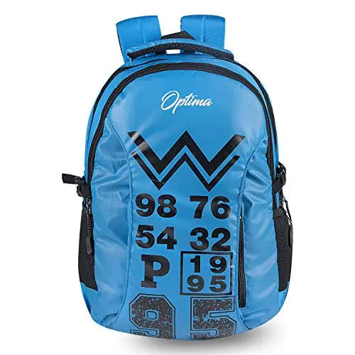 "Optima Classic Basic Backpack: Lightweight School Bag by Leading Brand"