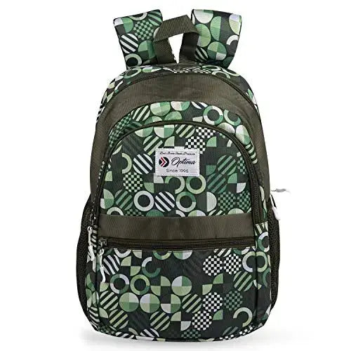 Discover-the-OPTIMA-Polyester-13.5-inch-Kid-Backpack-in-Trendy-Mumbai-Green Optima Inc