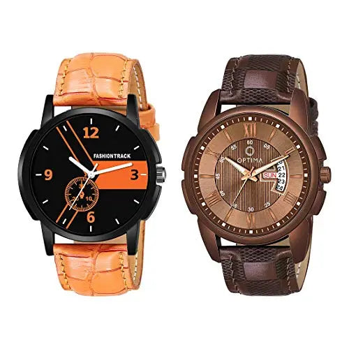 "I-League Fashion Statement: Discover the OPTIMA Formal & Casual Analog Watch!"