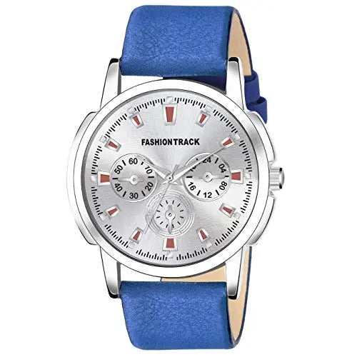 "Discover the Stylish OPTIMA Fashion Track Watch in Lal Baug Blue"