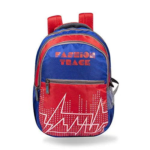 "Optima Slim Laptop Backpack,Vintage in Red/Blue for Trendy Travelers in Bangladesh"