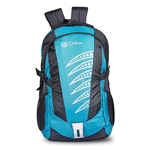 "Optima Back to Adventure Series: Sky Blue Backpack for Liverpool F.C. Fans"